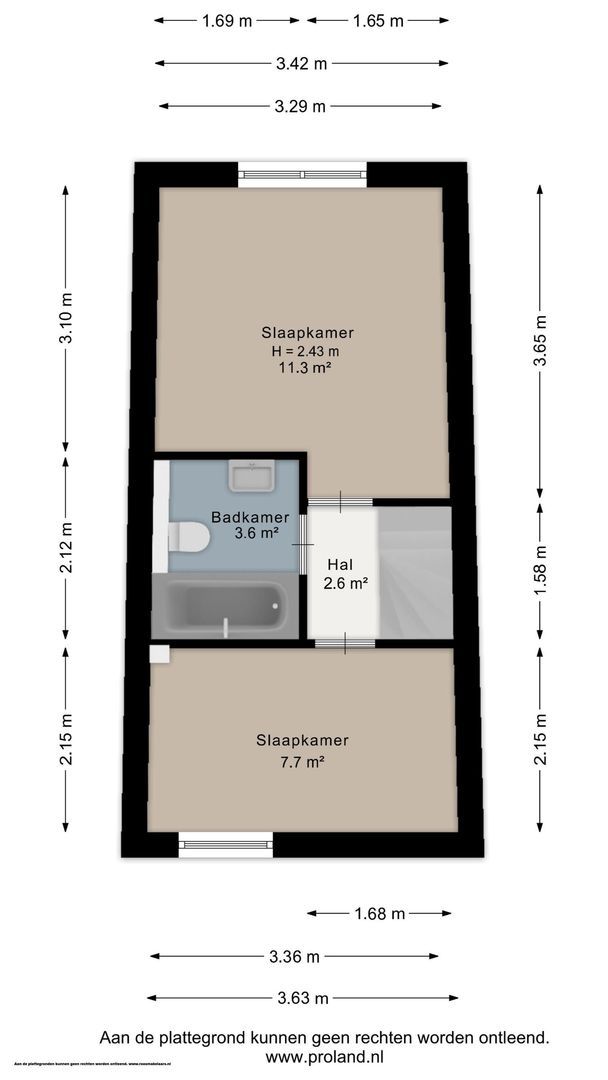 Badweg 123, Schiermonnikoog plattegrond-1