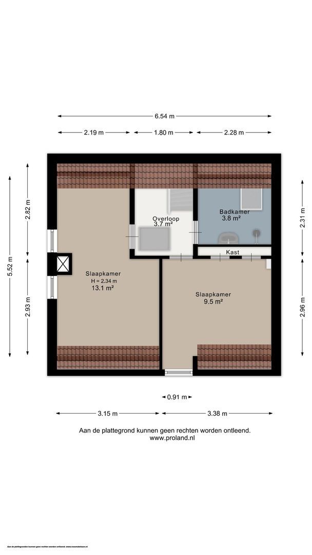 Fonteinstrjitte 48, Holwert plattegrond-1