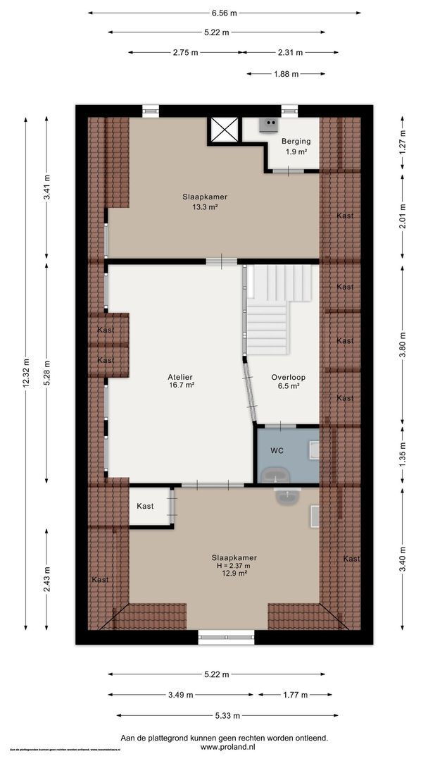 Grutte Loane 4, Ie plattegrond-1