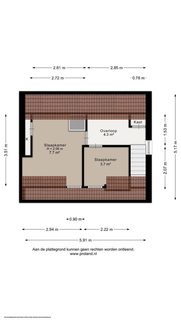 De Singel 8, Eanjum plattegrond-1