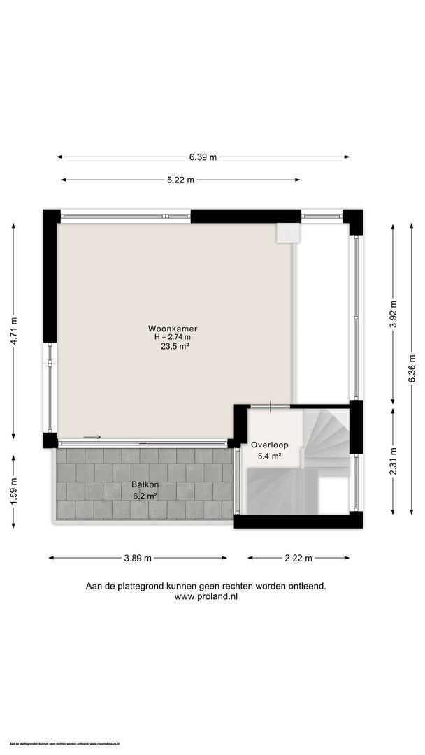 Geuzehoeke 43 643, Eanjum plattegrond-1