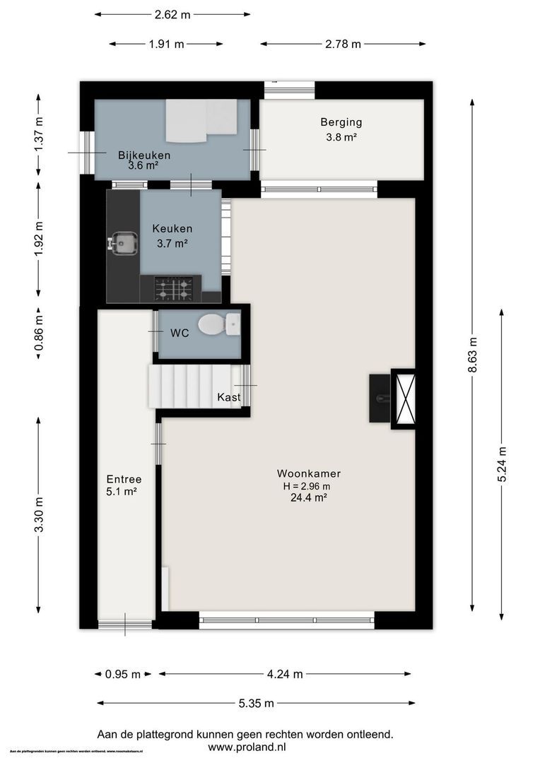 Vrijgevochtenwaltje 16, Dokkum plattegrond-0