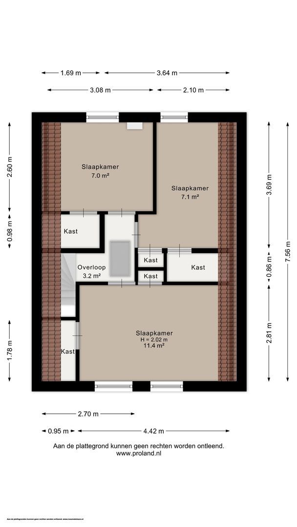 Ids de Beerstrjitte 1, Nes plattegrond-1