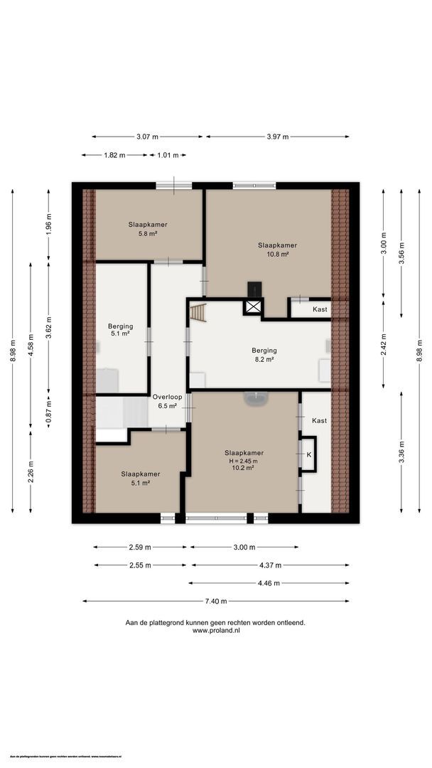 Bronlaan 32, Dokkum plattegrond-1