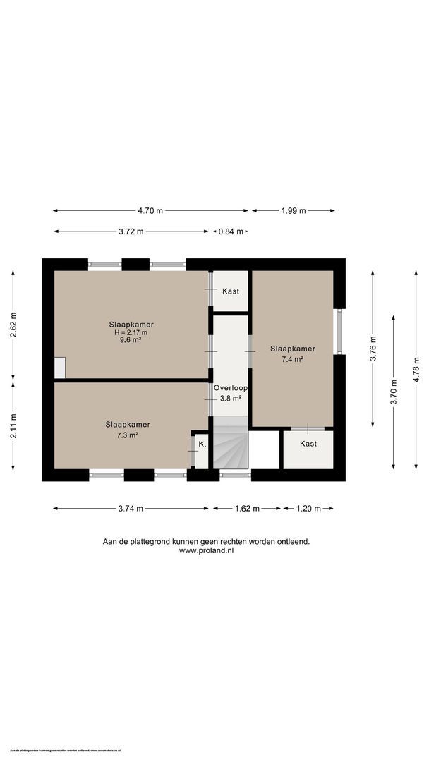 Holdingastrjitte 14, Eanjum plattegrond-1