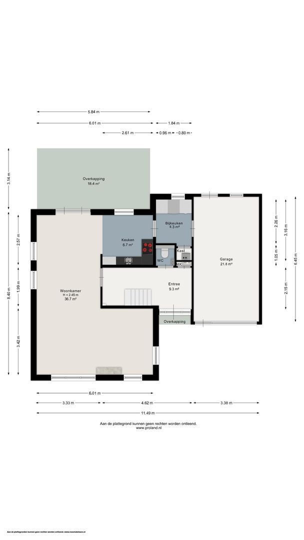 J. Droststraat 10, Dokkum plattegrond-0