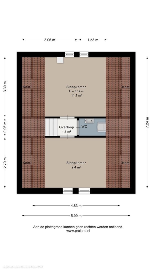 De Rug 3 120, Lauwersoog plattegrond-1