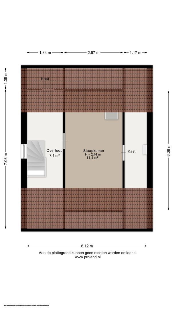 Brokmui 12, Dokkum plattegrond-2