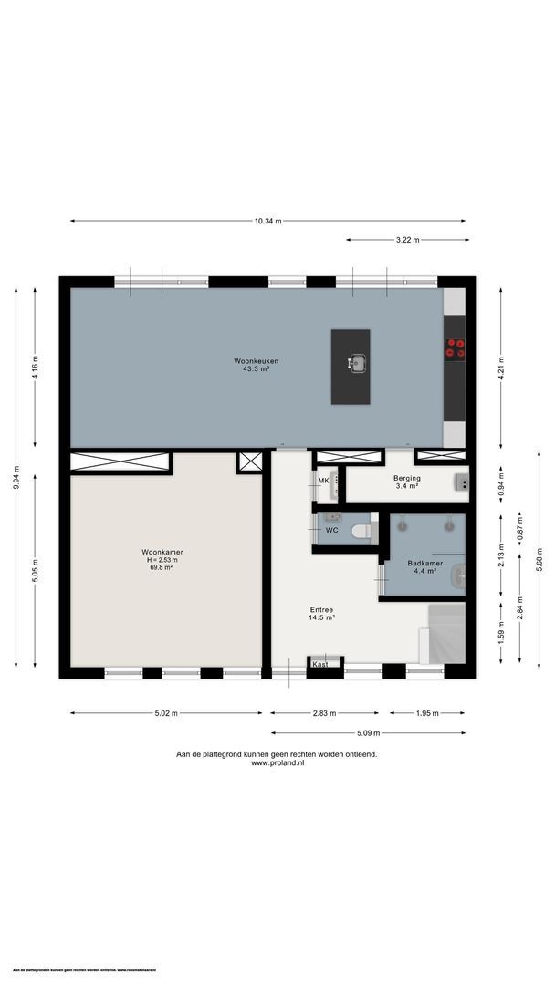 Hegebuorren 4, Holwert plattegrond-0
