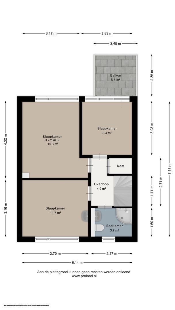 De Woudhorne 82, Dokkum plattegrond-1