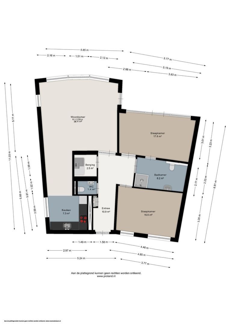 Dongeradyk 1, Dokkum plattegrond-0