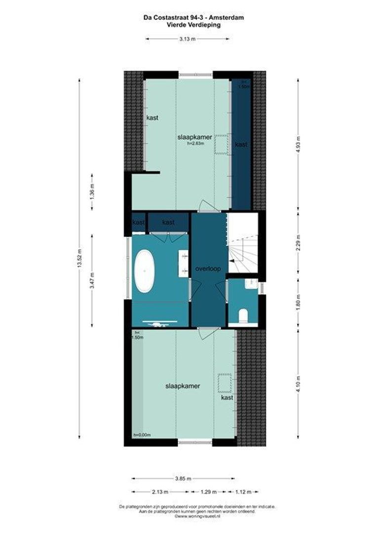 Da Costastraat 94 3, Amsterdam foto-43