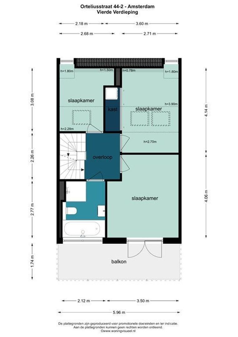 Orteliusstraat 44 2, Amsterdam foto-44