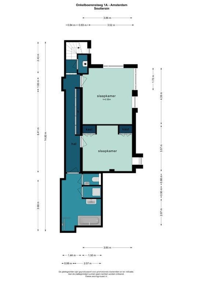 Onkelboerensteeg 1 A, Amsterdam foto-40