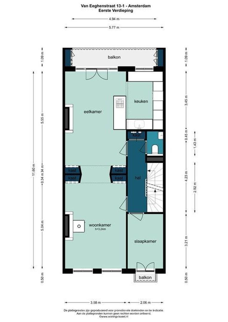 Van Eeghenstraat 13 I, Amsterdam foto-24