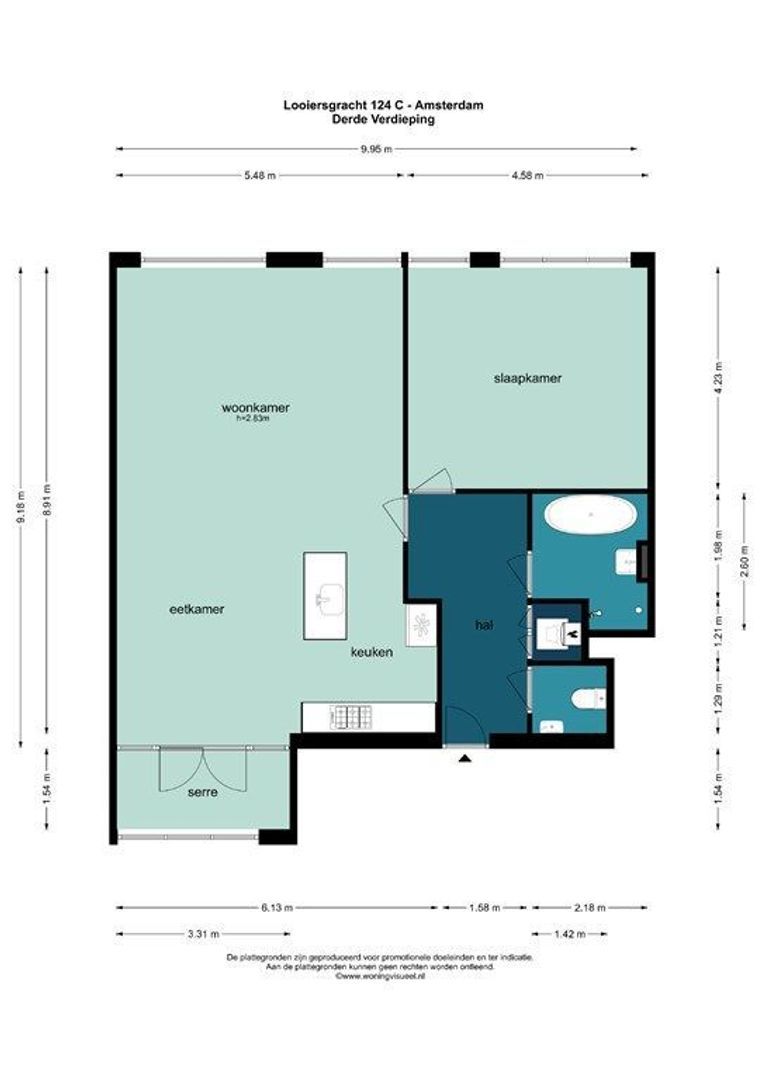 Looiersgracht 124 C, Amsterdam foto-33