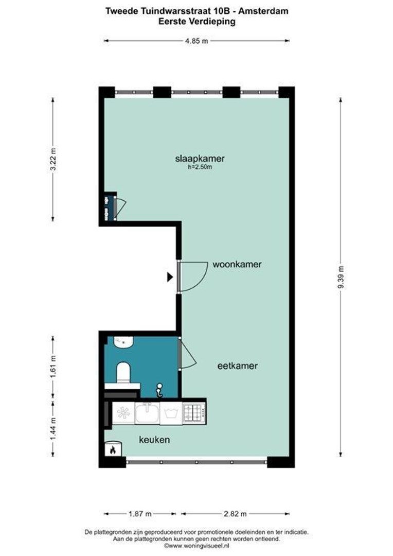 Tweede Tuindwarsstraat 10 B, Amsterdam foto-17