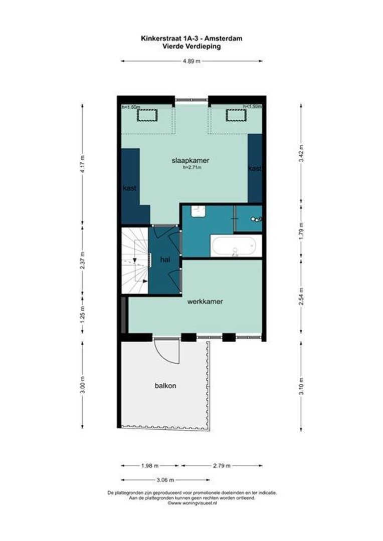 Kinkerstraat 1 A3, Amsterdam foto-31