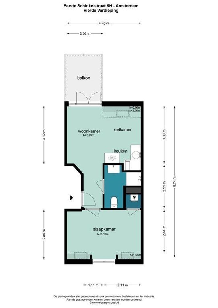 Eerste Schinkelstraat 5 H, Amsterdam foto-22