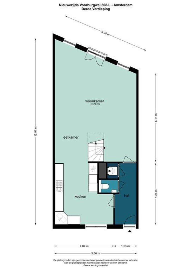 Nieuwezijds Voorburgwal 308 L, Amsterdam foto-45