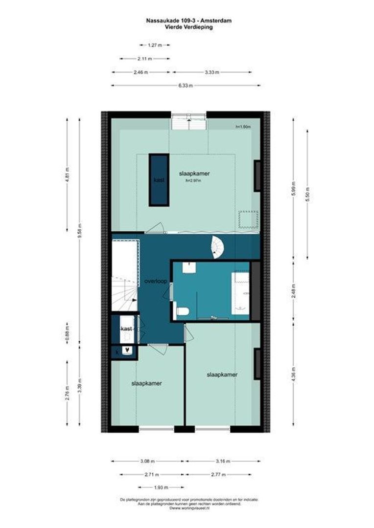 Nassaukade 109 3, Amsterdam foto-44