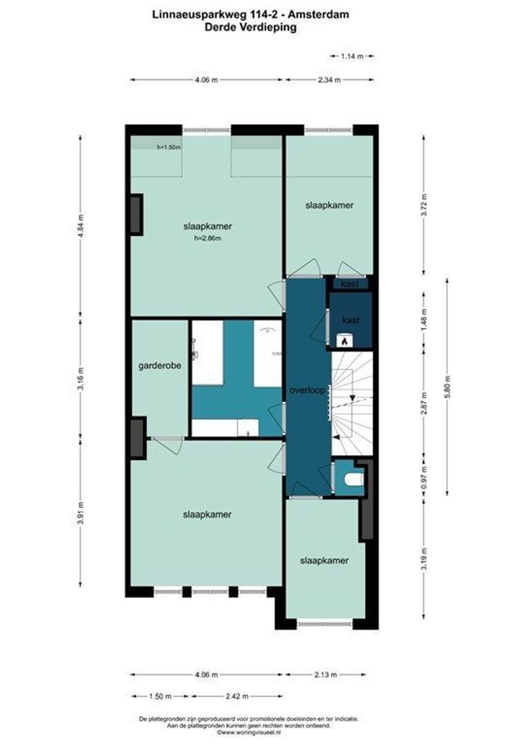 Linnaeusparkweg 114 2, Amsterdam foto-50