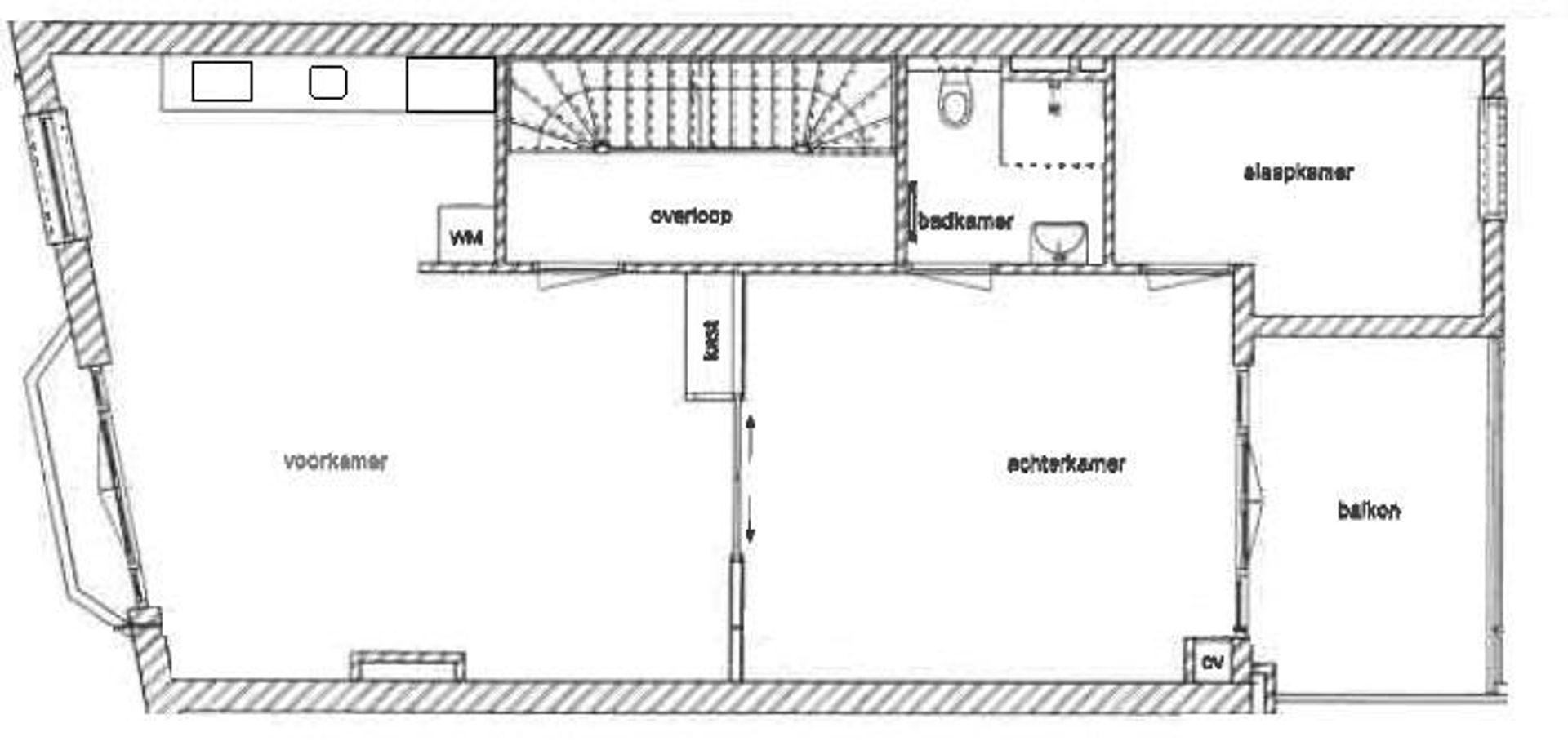 Frederik Hendriklaan, Den Haag plattegrond-0