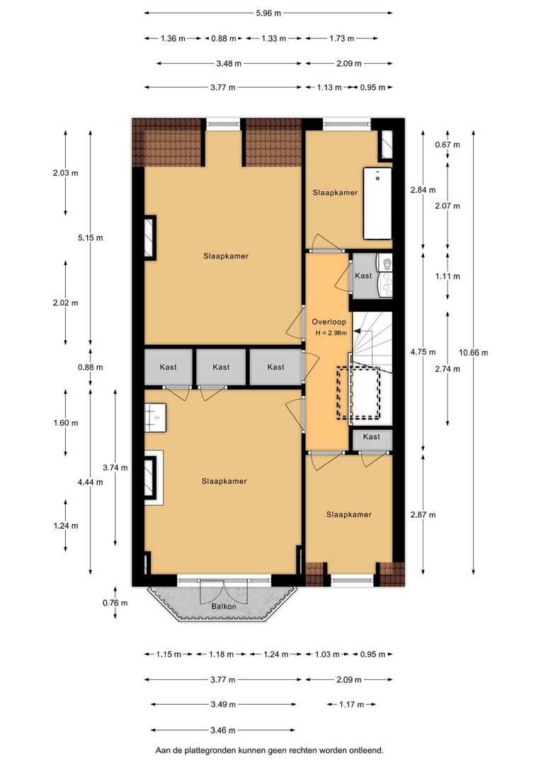 Beeklaan, Den Haag plattegrond-2