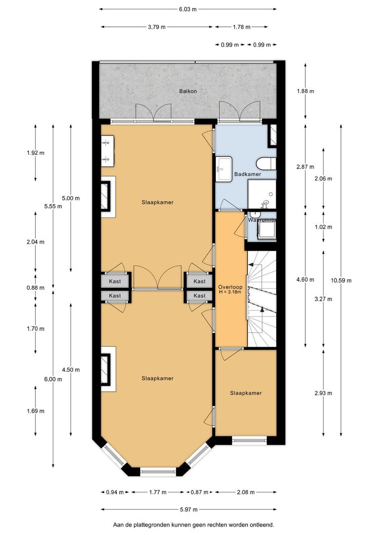 Beeklaan, Den Haag plattegrond-0