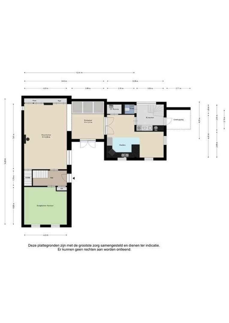 Hoogcruts 2, Noorbeek plattegrond-0