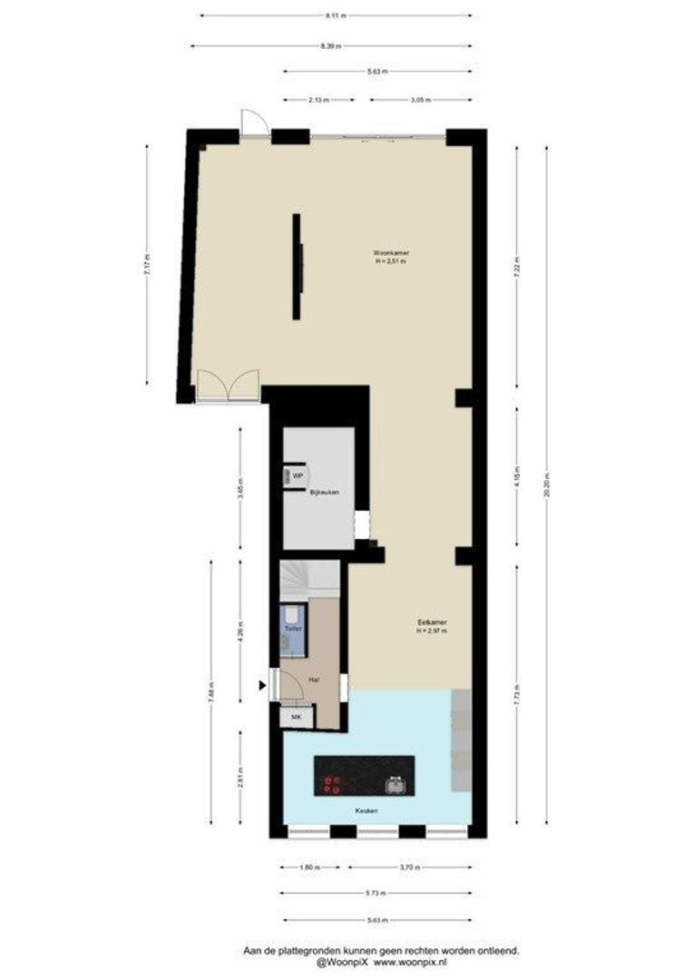Dorpstraat 4, Spaubeek plattegrond-0