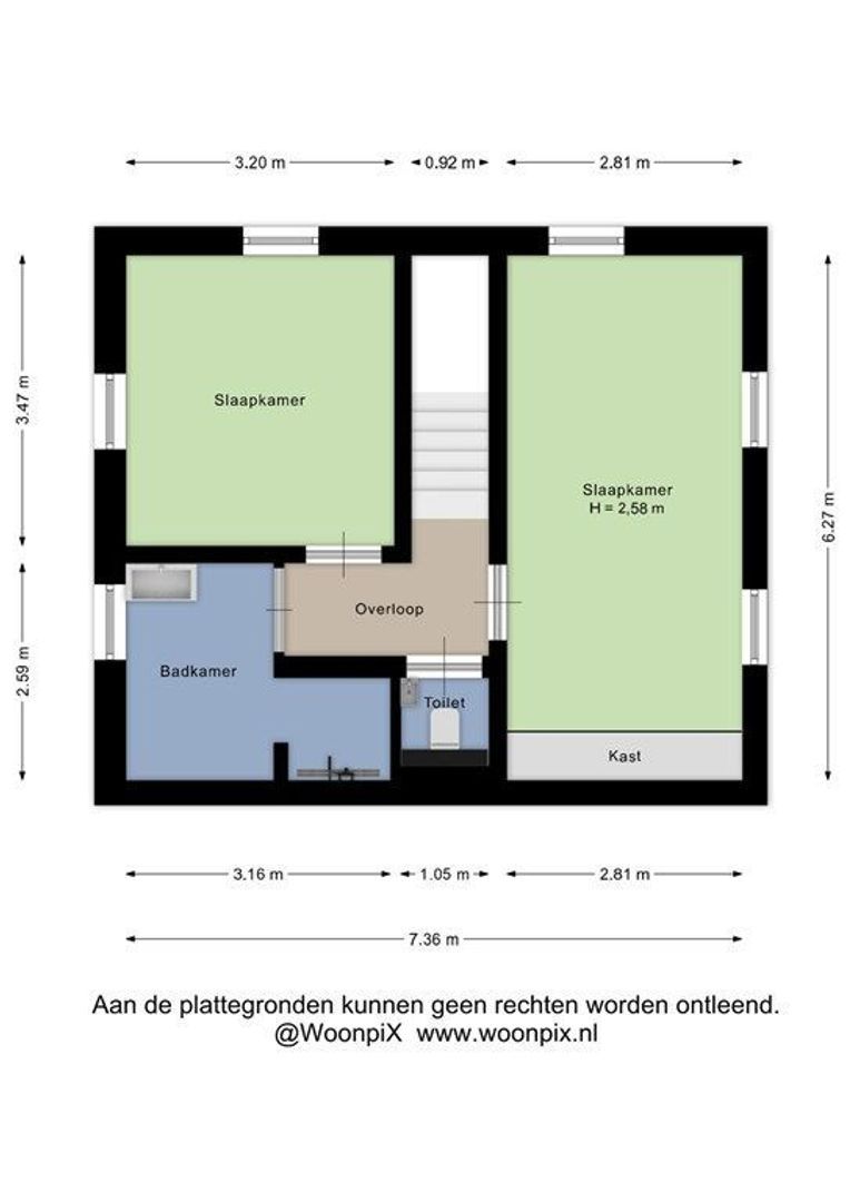 Vogelmuur 18, Heerlen plattegrond-1