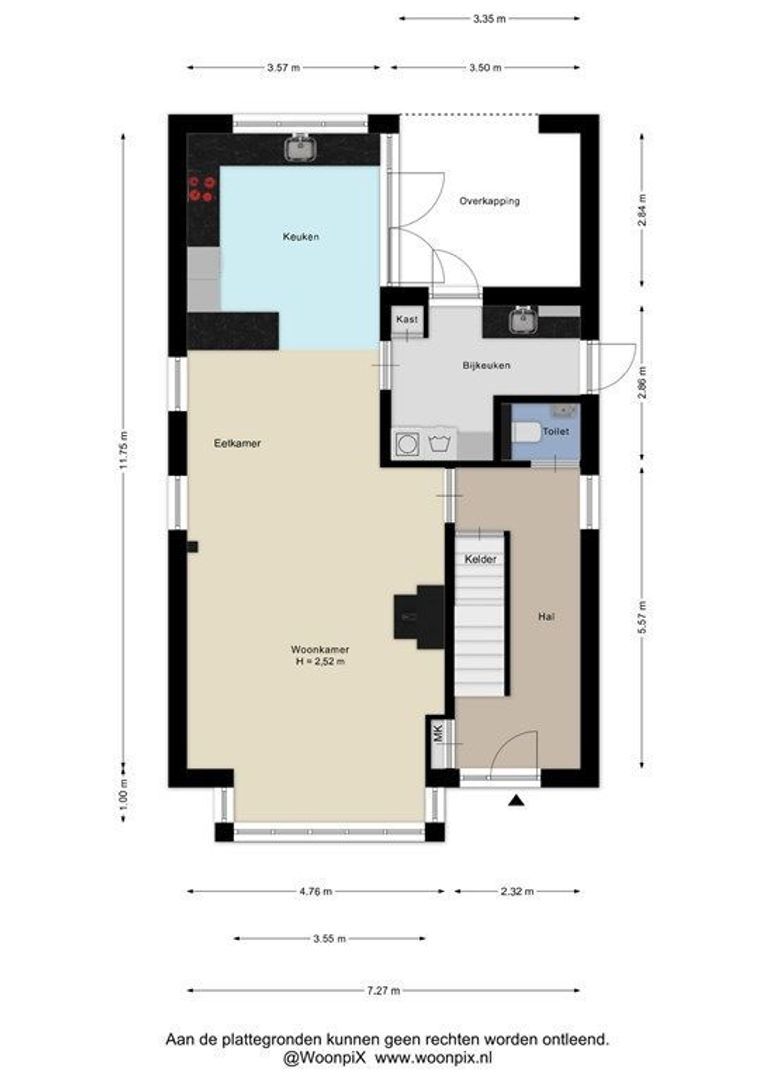 Slakweg 3, Berg En Terblijt plattegrond-0