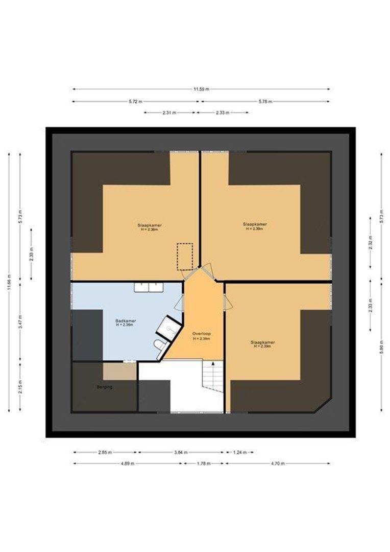 Putstraat 5, Heerlen plattegrond-2