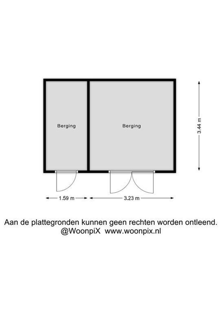 Houterend 44, Stein plattegrond-4