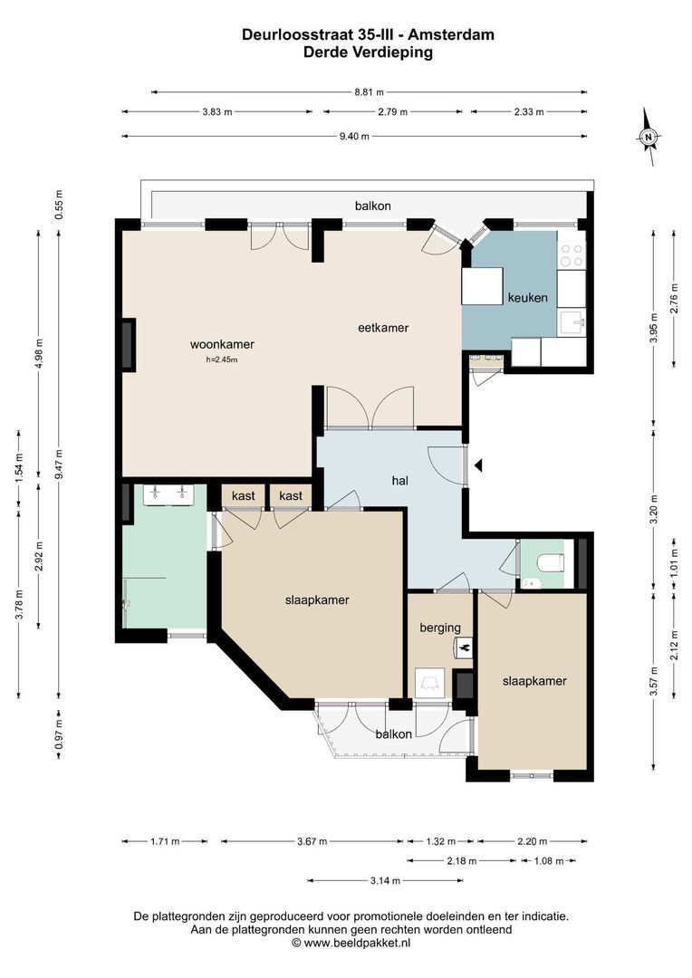 Deurloostraat 35 3, Amsterdam foto-41