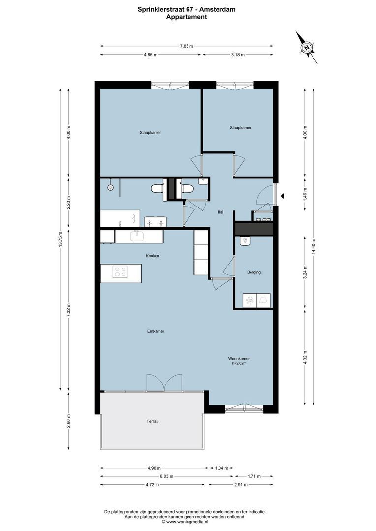 Sprinklerstraat 67, Amsterdam plattegrond-0