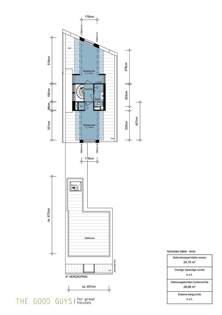 Prinsengracht 236 E, Amsterdam plattegrond-1