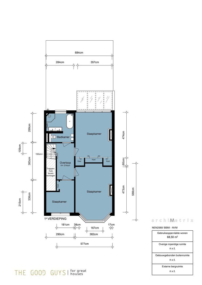 Valeriusstraat 249 H, Amsterdam plattegrond-1
