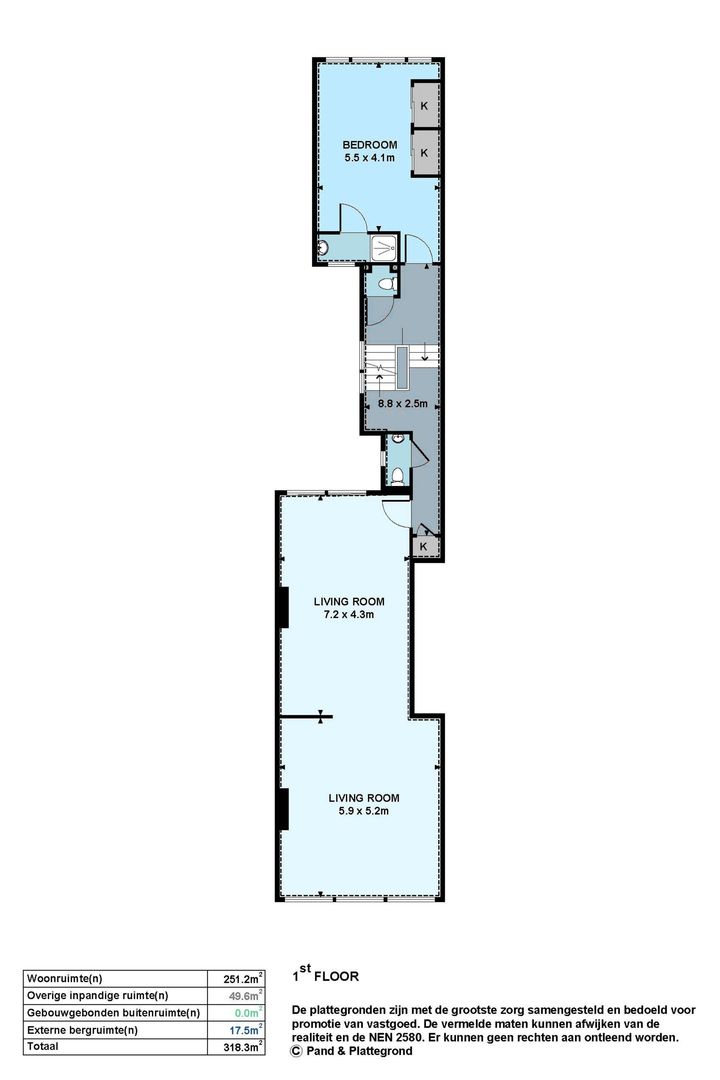 Keizersgracht 445 A, Amsterdam plattegrond-1