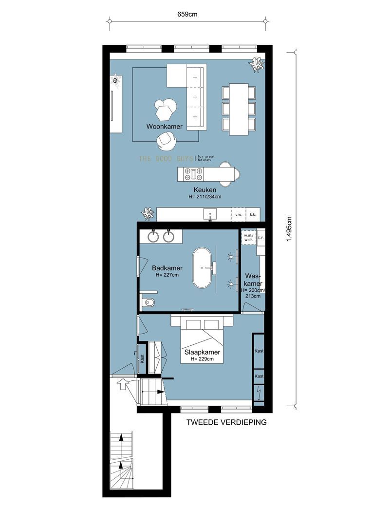Keizersgracht 267 2, Amsterdam plattegrond-0