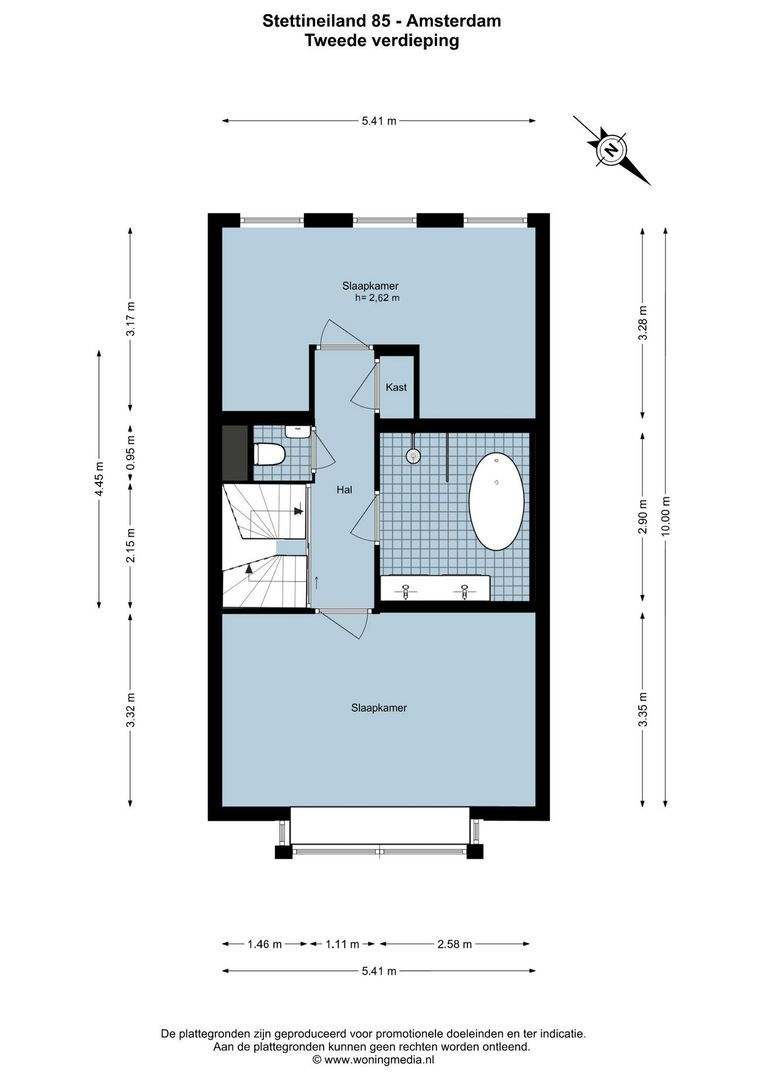 Stettineiland 85, Amsterdam plattegrond-2