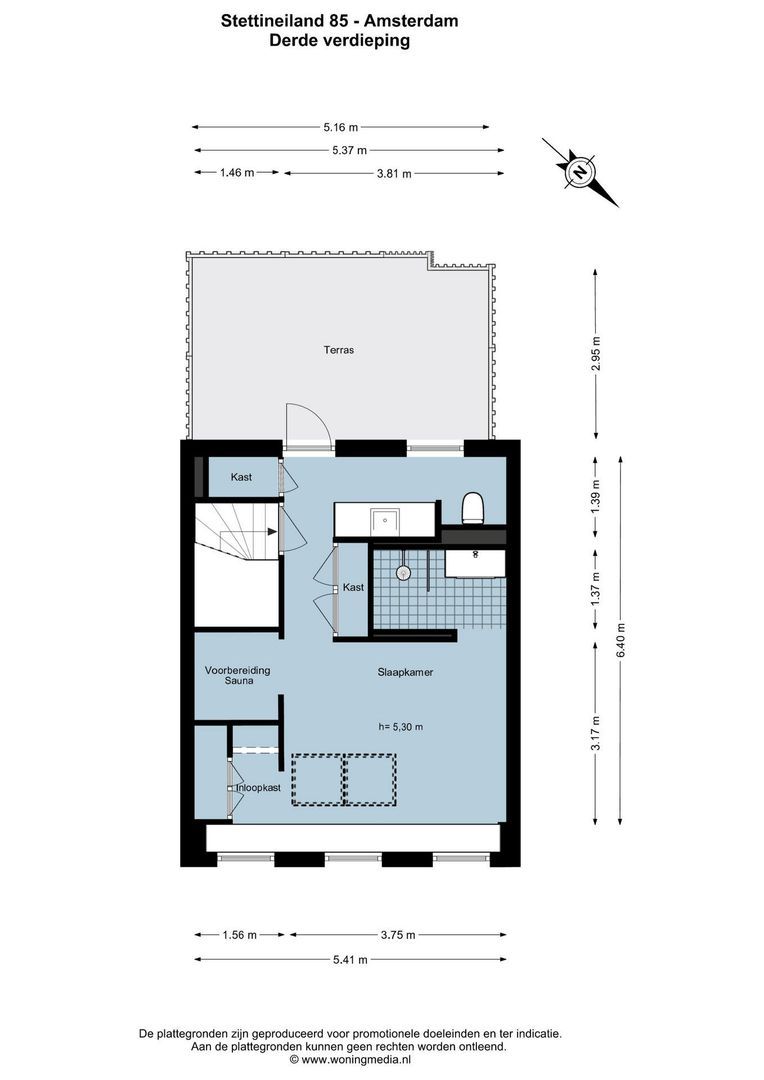 Stettineiland 85, Amsterdam plattegrond-3