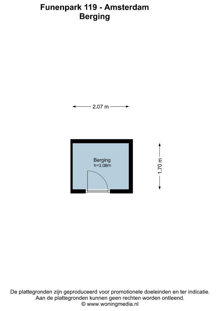 Funenpark 119, Amsterdam plattegrond-2