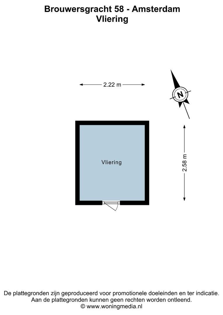 Brouwersgracht 58, Amsterdam plattegrond-5