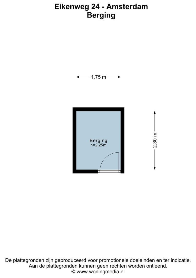 Eikenweg 24, Amsterdam plattegrond-1