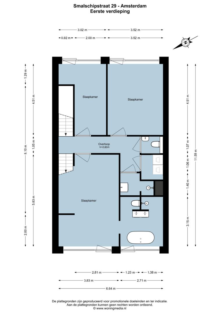 Smalschipstraat 29, Amsterdam plattegrond-1