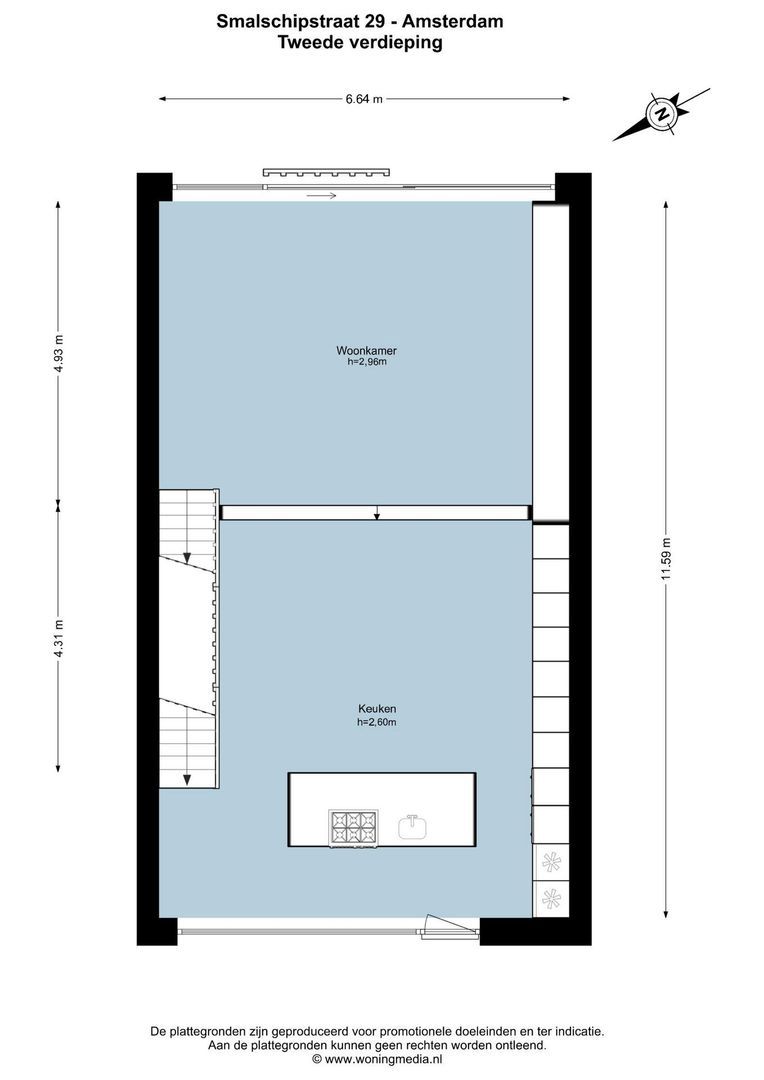 Smalschipstraat 29, Amsterdam plattegrond-2