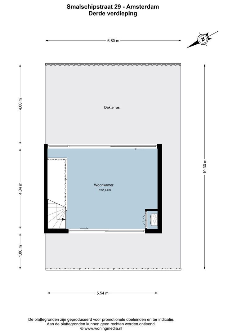 Smalschipstraat 29, Amsterdam plattegrond-3