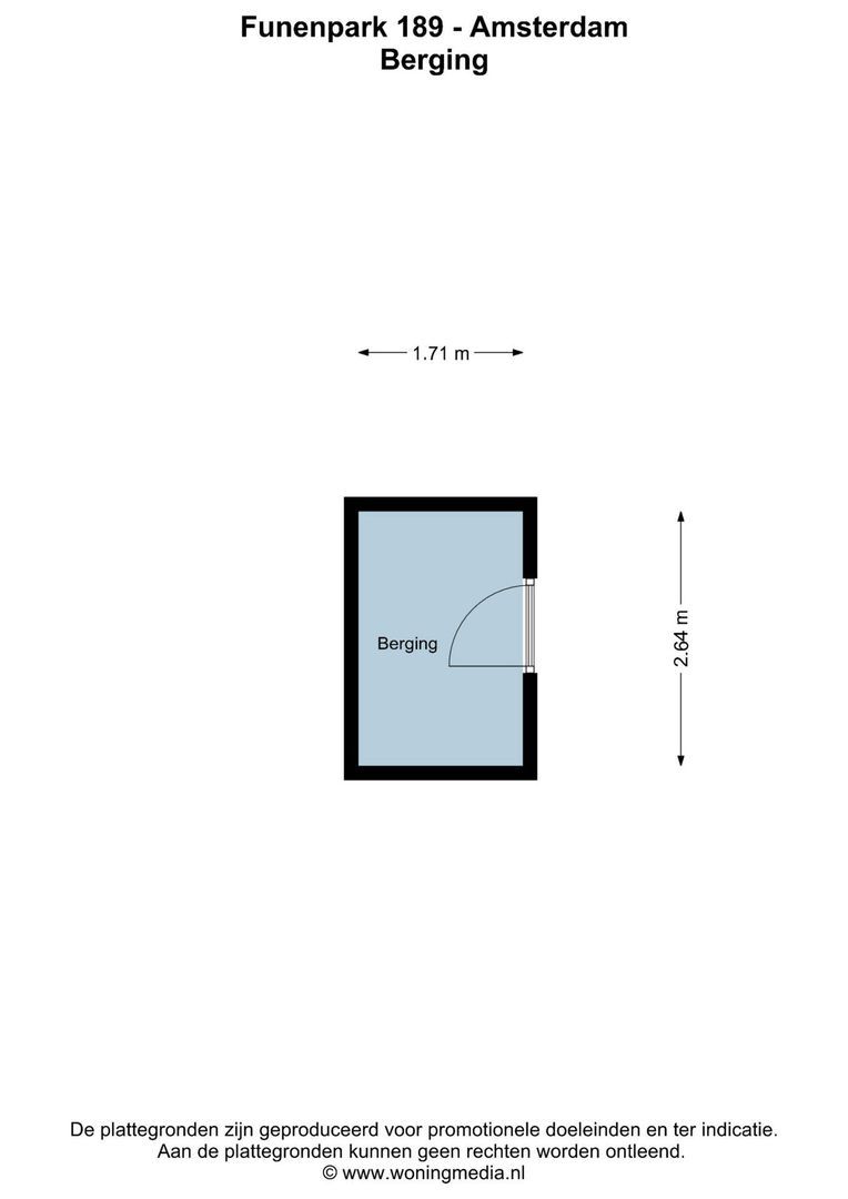 Funenpark 189, Amsterdam plattegrond-1